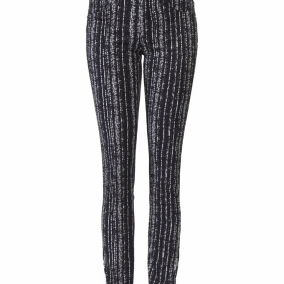 Rag & Bone Barcode Black and White Pant 25 - Picture 6 of 7